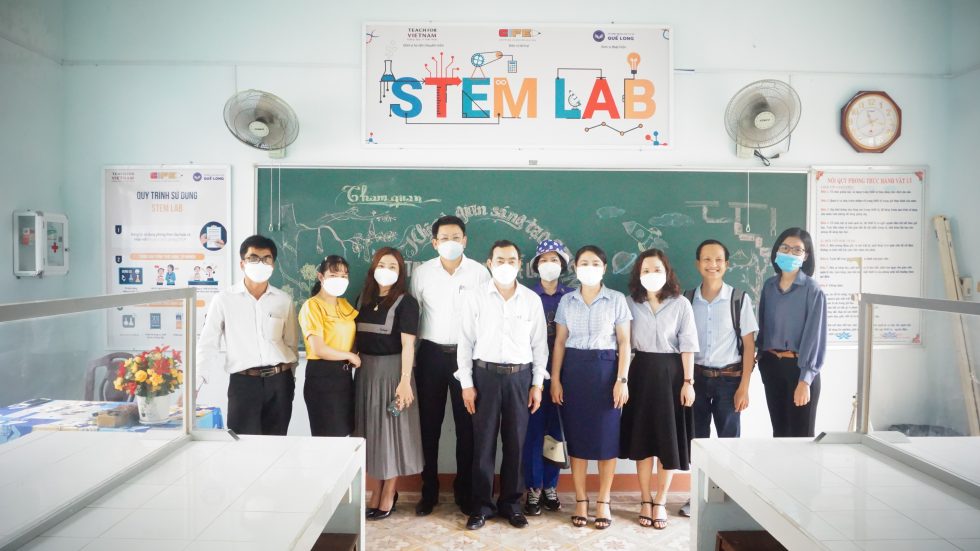 Lễ ký kết thỏa thuận hợp tác và hỗ trợ phát triển giáo dục huyện Quế Sơn giai đoạn 2022-2025 và Khánh thành các phòng STEM LAB
